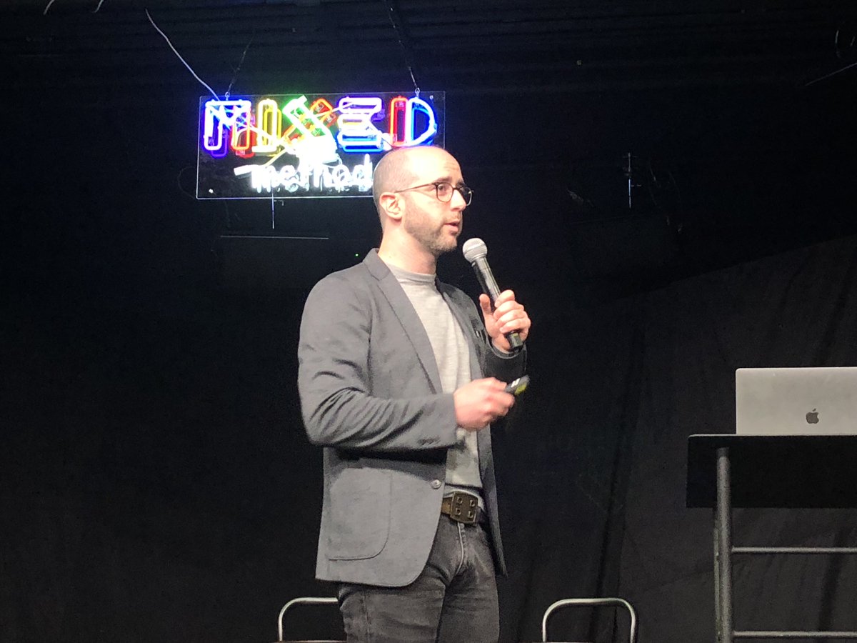 vslavich's tweet photo. Inspiring evening with @mixedmthods, @Airbnbdesign and a goofy group of friends.

Talks highlighting how to design for a range of criteria (@junkbop) and thinking about creative methods of research synthesis (@thesavvymaker). Thank you all!

#mixedmethodsIRL https://t.co/flFTLCl4wu