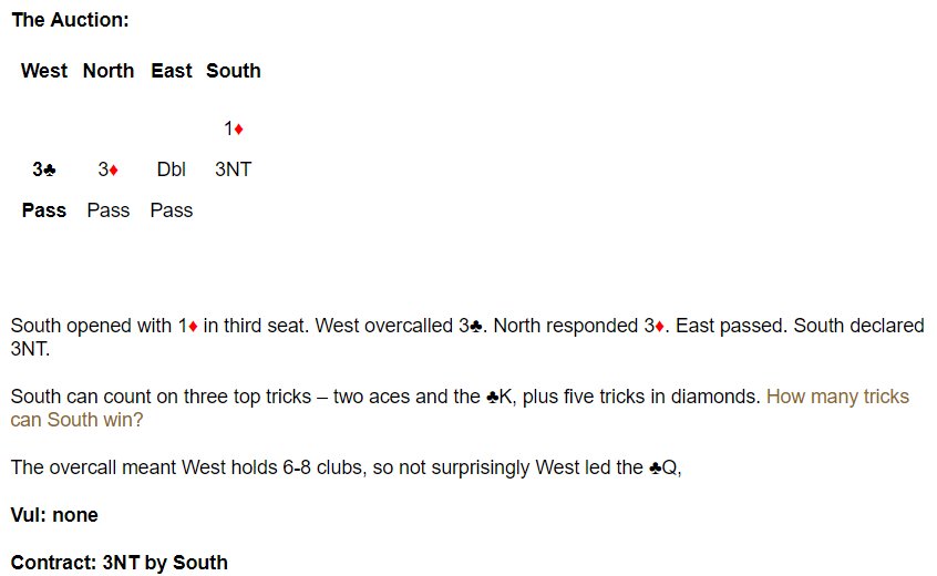 DEAL OF THE WEEK!

Click on the Picture Below

Click Here for The Solution / Discussion Board: bit.ly/2wLLAgN

Click Here to Download The Deal Library: bit.ly/2r0bAP5

How To Open PPL File.

When you open Bridge Baron click on Library then Click on Retrieve Deal