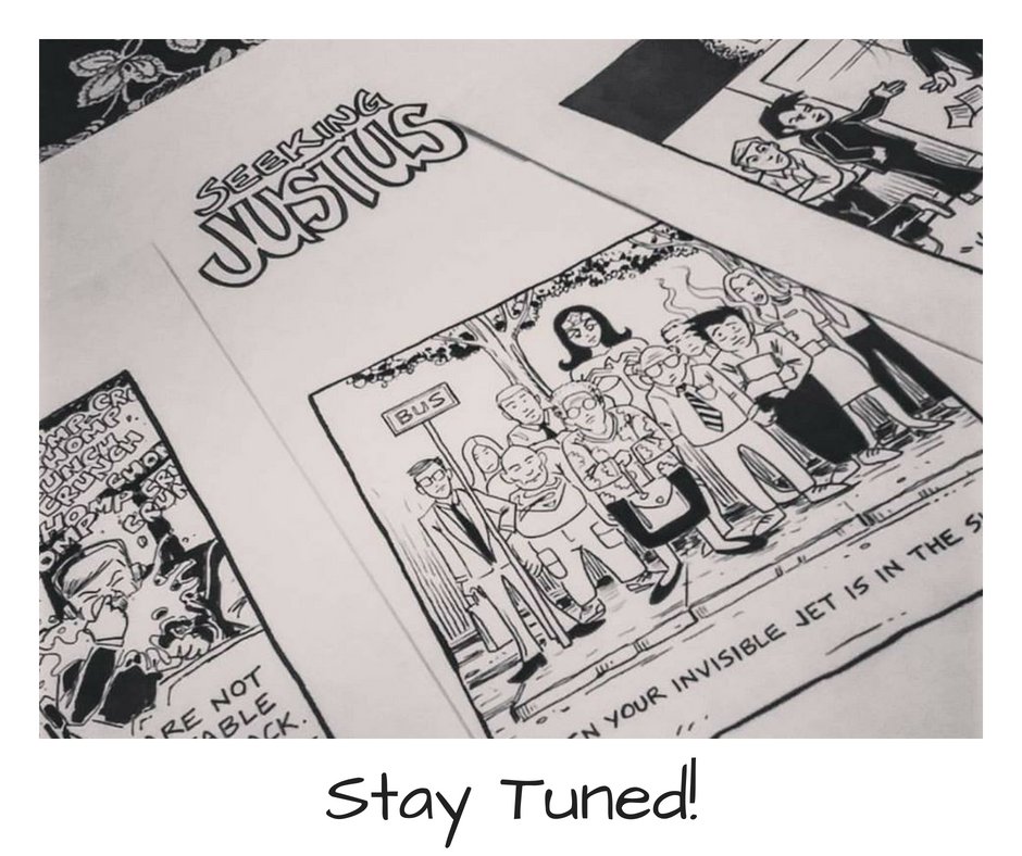 seekingjustus's tweet photo. Update on our comic strip: We did NOT forget about it OR you! SJ co-creator and artist @nickjustusart is swamped w/ commission work + appearances. How AWESOME is that? For the time being only, we are taking a little break from the strip so Nick can get caught up. See u soon! https://t.co/esXZYEkmLD
