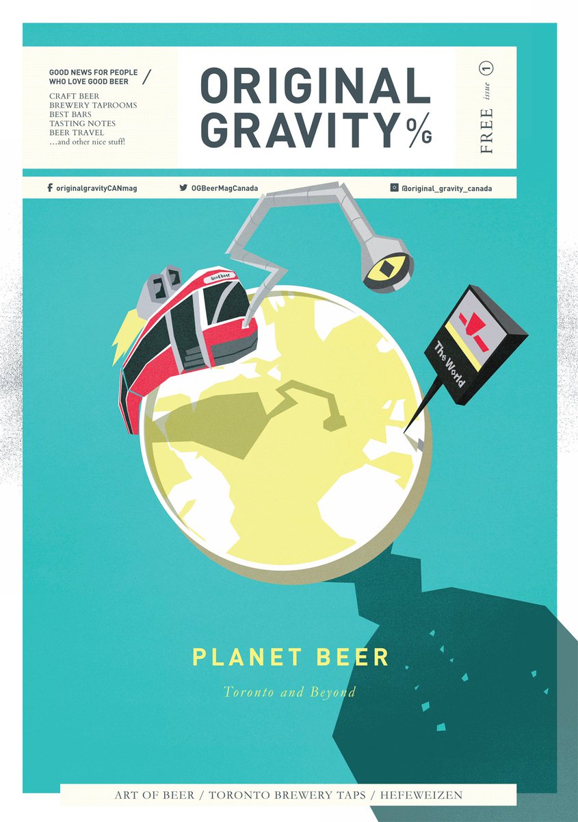 BeaumontDrinks's tweet photo. Just one more day before this beauty starts turning up in bars and brewery taprooms across Toronto and the GTA! Oh, and did I mention it's FREE!?! @OGBeerMagCanada #beerwriting #beermagazine #beerlit https://t.co/WsWG0d18Fe