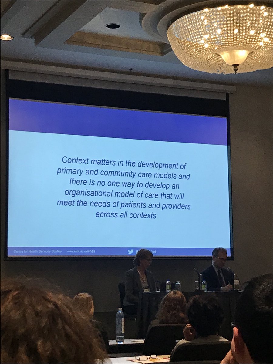 agrudniewicz's tweet photo. Stephen Peckham highlights the key unanswered questions in primary care and the importance of context (no single right way of organizing primary care). #obhc2018 https://t.co/an3mnqsbRP