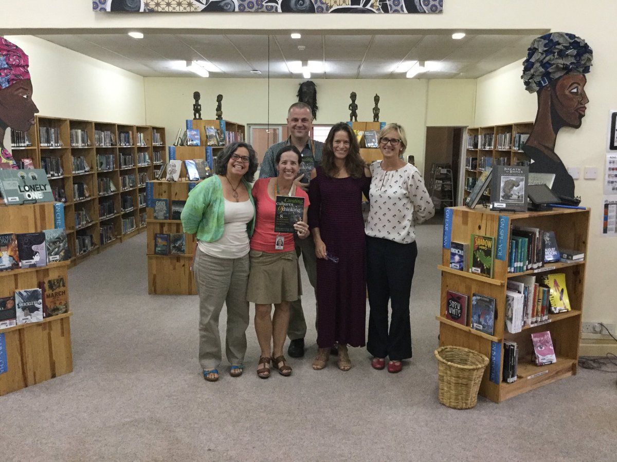 AISLSecLib's tweet photo. I always  enjoy the fantastic #visiblethinking  discussions we have together @aislusaka! @aislseclib #PLC @RonRitchhart https://t.co/qE1eIFJomH