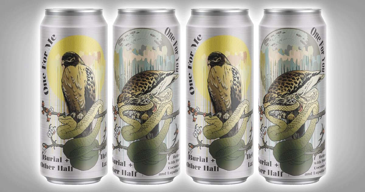 New York meets North Carolina in this beautiful helles lager.

One For Me: bit.ly/2wLzBiZ