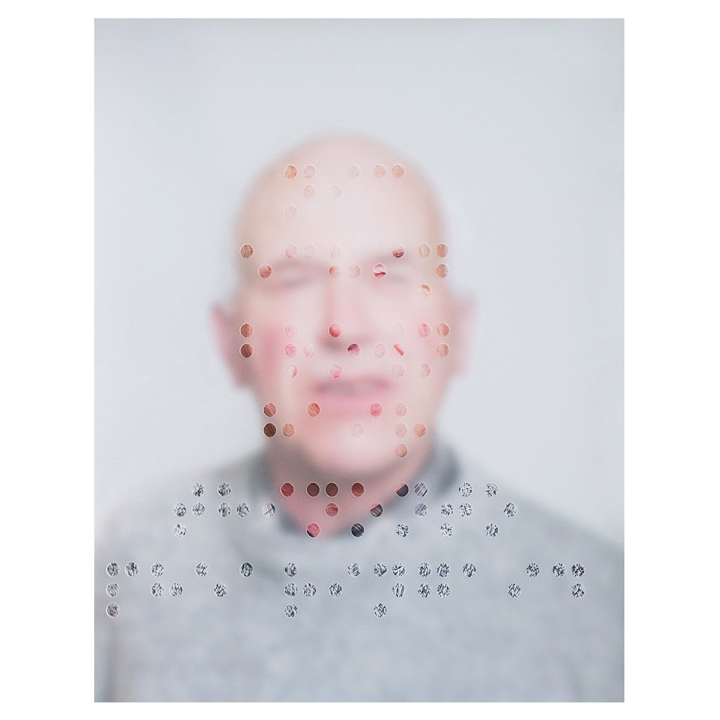 This week I’m posting about my #photography, research and artist residency over on @womeninphoto’s Instagram, come join me there! instagram.com/p/BixTTSwl2c5/ 
‘Description of Jonathan’s Face by Jane’ is from the body of work See You See Me, exploring sight, blindness and perception.