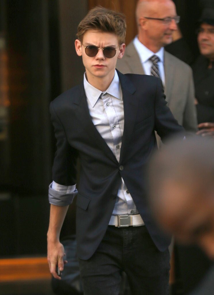 Happy birthday 
Thomas Brodie Sangster 