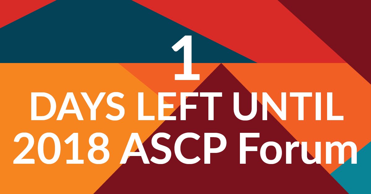 ASCPharm's tweet photo. The 2018 #ASCPForum is TOMORROW. Download the event app by clicking here: https://t.co/MKkRLM1F6x and searching for ASCP. The mobile app will have all the information you need such as hotel info, the program guide, CE instructions, and much more! #SenioRx #Geriatrics #Pharmacy https://t.co/XIsmMzwxkP