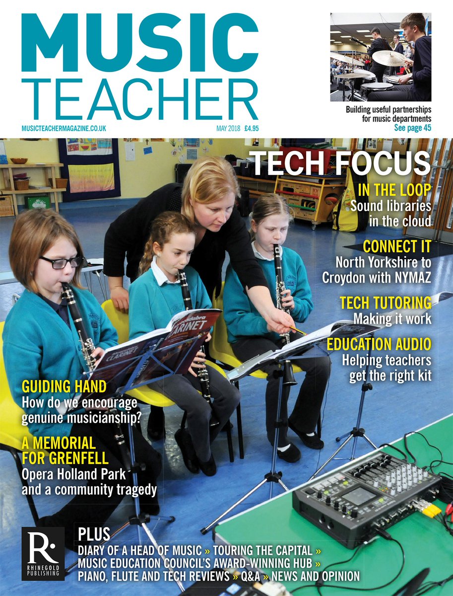 MusicTeacherMag's tweet photo. In our technology issue @jamesbullen1990 explores how to make music using Minecraft, his students’ favourite computer game, with a trial project for the classroom https://t.co/g5VV3s4s4G https://t.co/CzWW1JIhkn