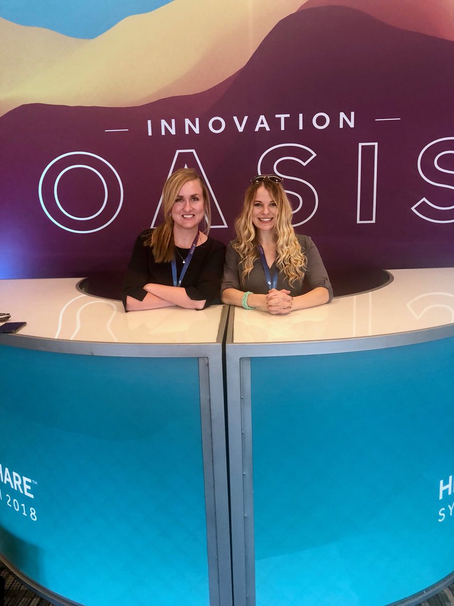 Coming at you live from #healthshare18! #HCAGulfCoast