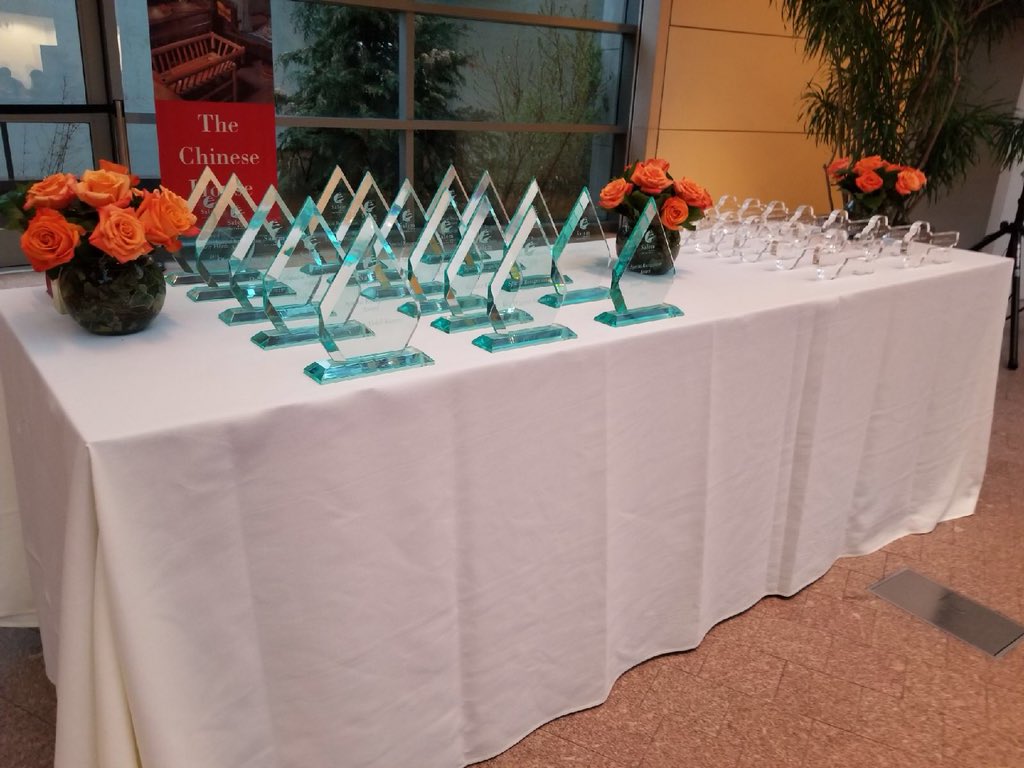 SalemStateGives's tweet photo. Huge shout out to SPC Ambassadors, Jen Yao and Ashley Walsh who both received Senior Awards at last night’s dinner! 🎓 https://t.co/RtQe87G9pe
