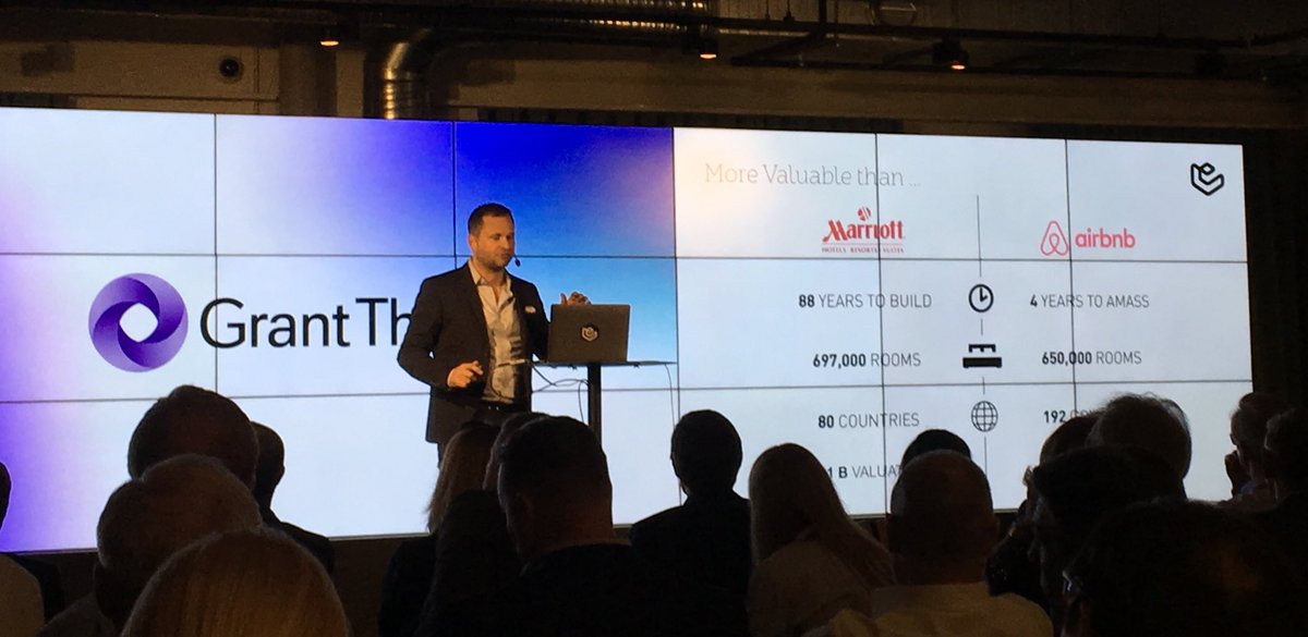 Facinating talk by Patrick Mesterton for the CEOs of Grant Thornton at the European Regional Meeting. #growingtogether2020 <a href="/EpicenterSthlm/">Epicenter Stockholm</a>