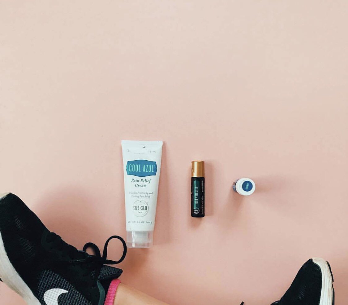 clairechunt's tweet photo. These are all essential 🙌🏼 thank you Young Living for soothing my muscles after yoga and pilates https://t.co/Ebc1HDm8lA