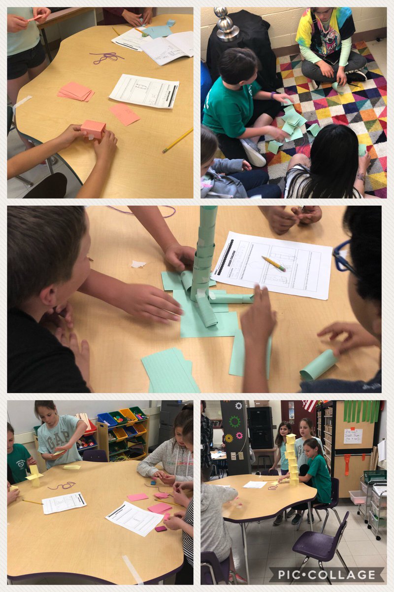 May Design Challenge...a house of cards!! #gvlearns #teamworkmakesthedreamwork
