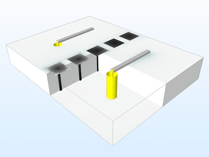 COMSOL_Inc's tweet image. Electromagnetic band gaps (EBGs) suppress unwanted #ElectromagneticInterference and increase #ElectromagneticCompatibility buff.ly/2L45V3G