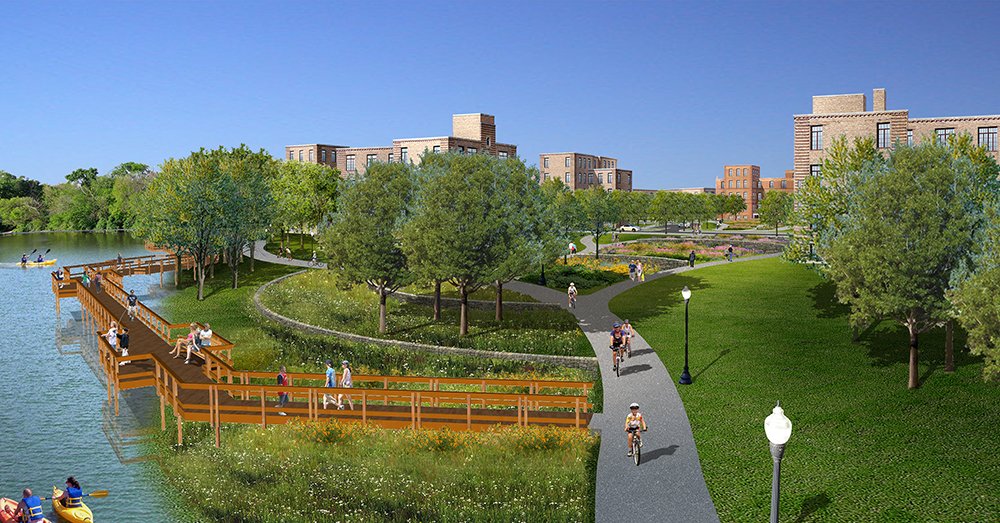 farrside's tweet photo. Lathrop Homes earns LEED-ND Gold! Congrats to entire design and development team! As an urban infill site, Lathrop made for an exemplary LEED-ND project, earning most or all available Preferred Location, Reduced Auto Dependence, and Housing & Jobs Proximity points. #LEEDND #gold https://t.co/9nZs3yXGKk