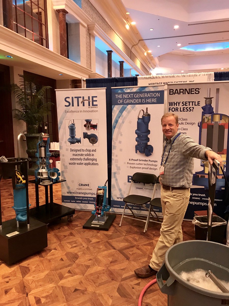 CranePumps's tweet photo. Stop by and learn about Barnes Pumps at the North Carolina RWA Conference. #BARNESPUMPS #SITHE #BLADE #HERITAGEWATER
https://t.co/4WUs4Nwt8E https://t.co/QjSf0Dy8cq