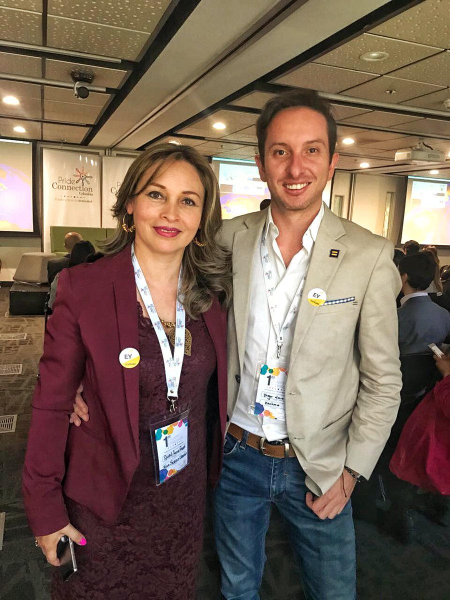 HRC Global Innovators from Colombia Alba Reyes and Diego Mora Bello.