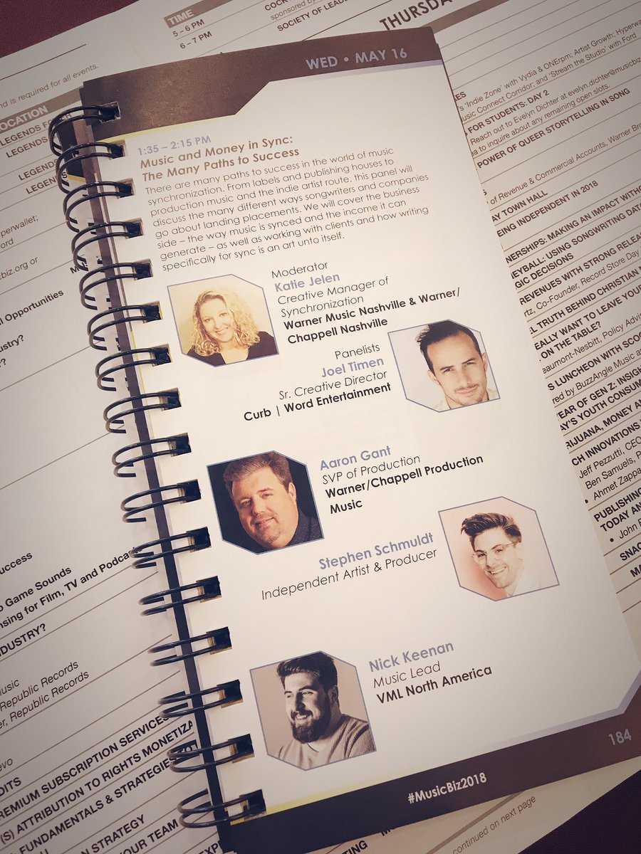 KatieJelen's tweet photo. Thanks #MusicBiz2018 for having us! #SyncIt https://t.co/qd8Lq1jgud