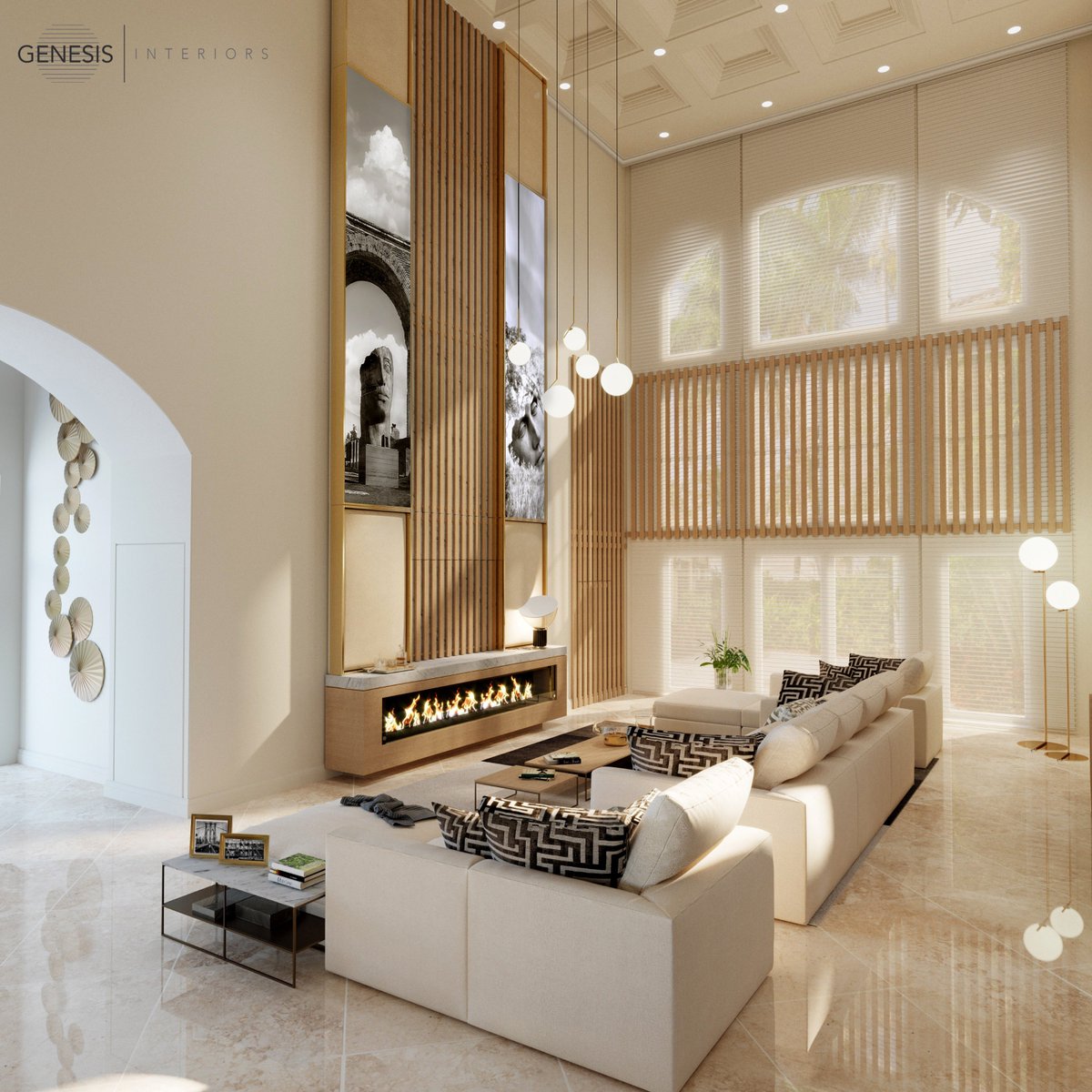 Genesis Interiors On Twitter A Smart Use Of Bright Shades - 