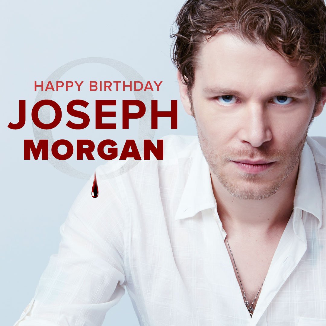 cworiginals's tweet image. Celebrate @JosephMorgan's birthday and don’t miss a new episode tonight at 9/8c on The CW! #TheOriginals
