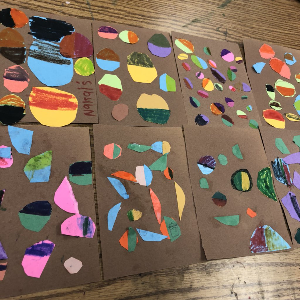 mslowpaz's tweet photo. O is for #orozco #gabrielorozco #theabcsofart #secondgrade #endoftheyear #artreview #math #half #cut #paste #marker #elementaryart #elementaryart #artteacher #aldinecreates #aldineart #iteachtoo #WednesdayMotivation #artist #artistsontwitter #motorskills https://t.co/KYXrkYODm9