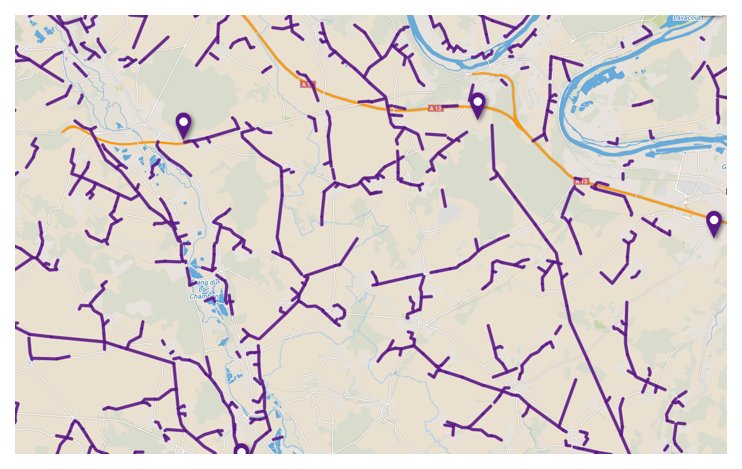Ça y est, la #cartographie du réseau aérien de distribution d'électricité est en #OpenData sur notre site @Enedis : tracés des lignes et positions des postes en libre (ré)utilisation ! #SIG #reseaux enedis.fr/cartographie-d…