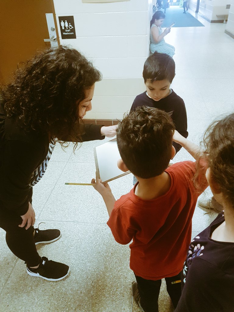 Practicing our #LetterRecognition #wordreading #writing #phonics #literacy in searching for them in our school #posters #signs @ThornwoodPS