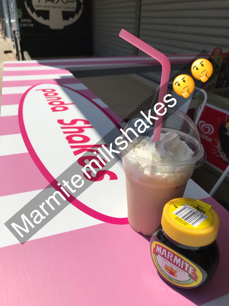 #loveitorhateit #marmite #milkshake  
The jury is out on this one @Pandashakes18 #zante #summer2018 #newforzante
