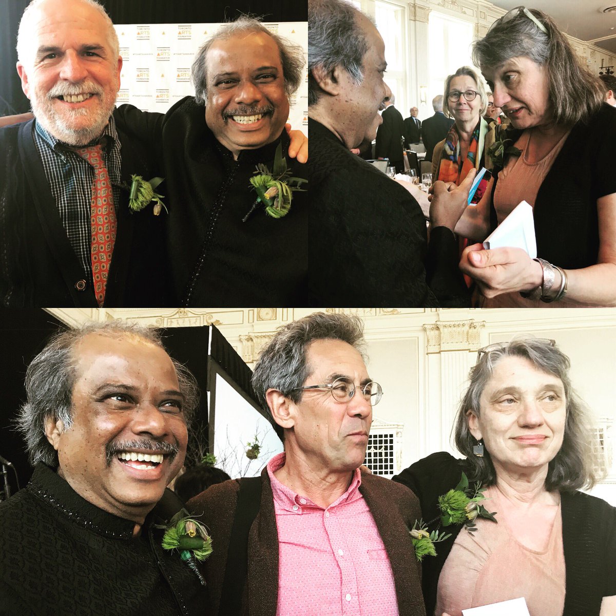 Congrats to all the #TOArtsAwards recipients and finalists, what a great day and inspiring speeches! @jumbliestheatre @TOArtsFdn @rise_edt @jivisawesome @TheWholeNote @JohnTory @melaniejoly @TorontoArts @UforChange @ThePowerPlantTO @MusicworksMag