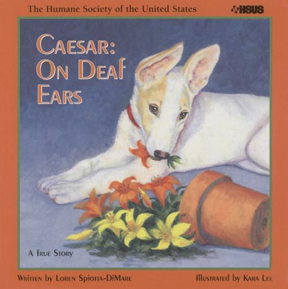 AuthorLoren's tweet photo. Here is a children's book that explains deaf dogs, some of the  challenges they endure, &amp; the special animals they are - Caesar: On Deaf Ears - Learn more:  https://t.co/ZZUk3i7N7f   #LorensReadingRoom #AmWriting #books https://t.co/XsCsDpiG4a
