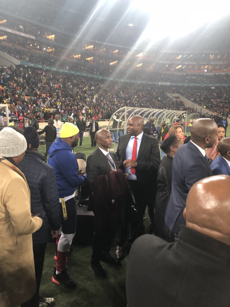Lionel Messi and the entire Barcelona FC was honoured to meet the leadership of the EFF. We too appreciated their football prowess. #SundowsBarca!