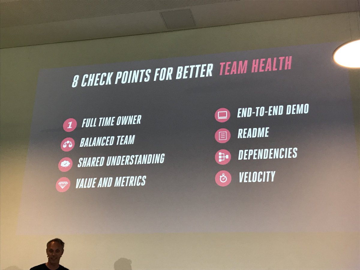 kannaRaghava's tweet photo. 8 Great Points for Better Team Health @svenpet Talk!! #DoDkiel18 #DevOpsDayskiel https://t.co/nHv2z0yXsd