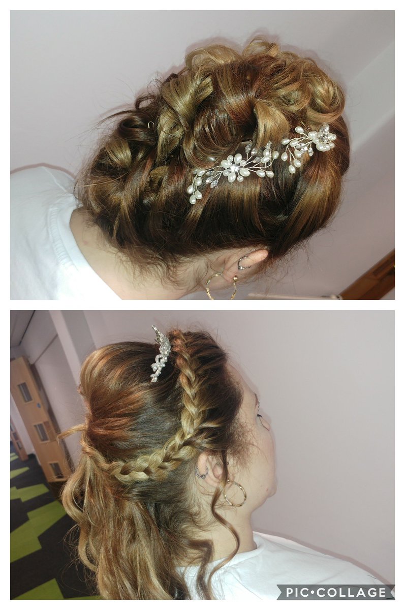 ClareRaffBarber's tweet photo. Bridal hair from today. #weddinghair https://t.co/2qwObkqlXt