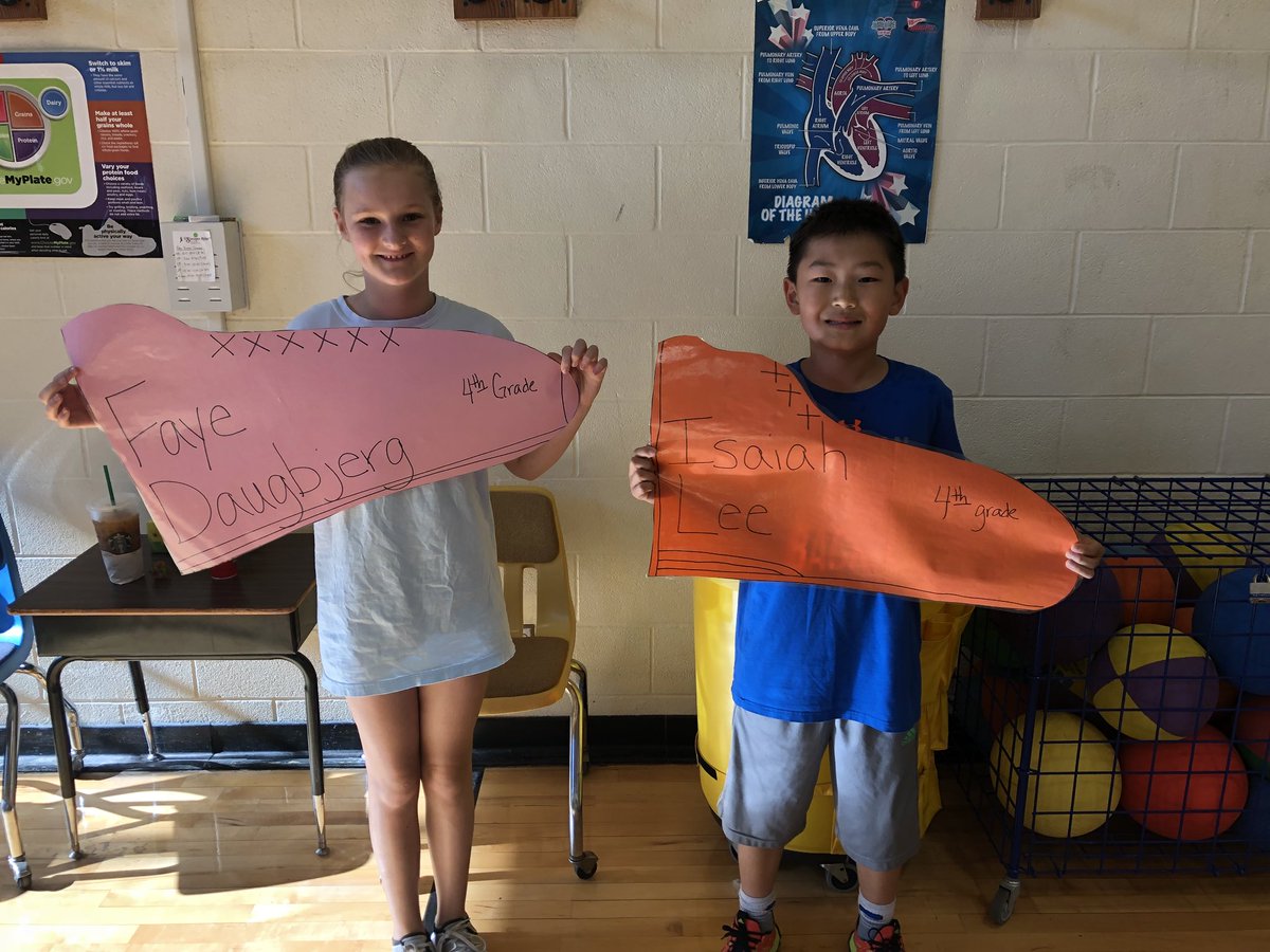 FitBroncos's tweet photo. Check out our amazing PE all star winners for fourth grade! Amazing leaders of Bradfield. https://t.co/hZZjmVYXh8