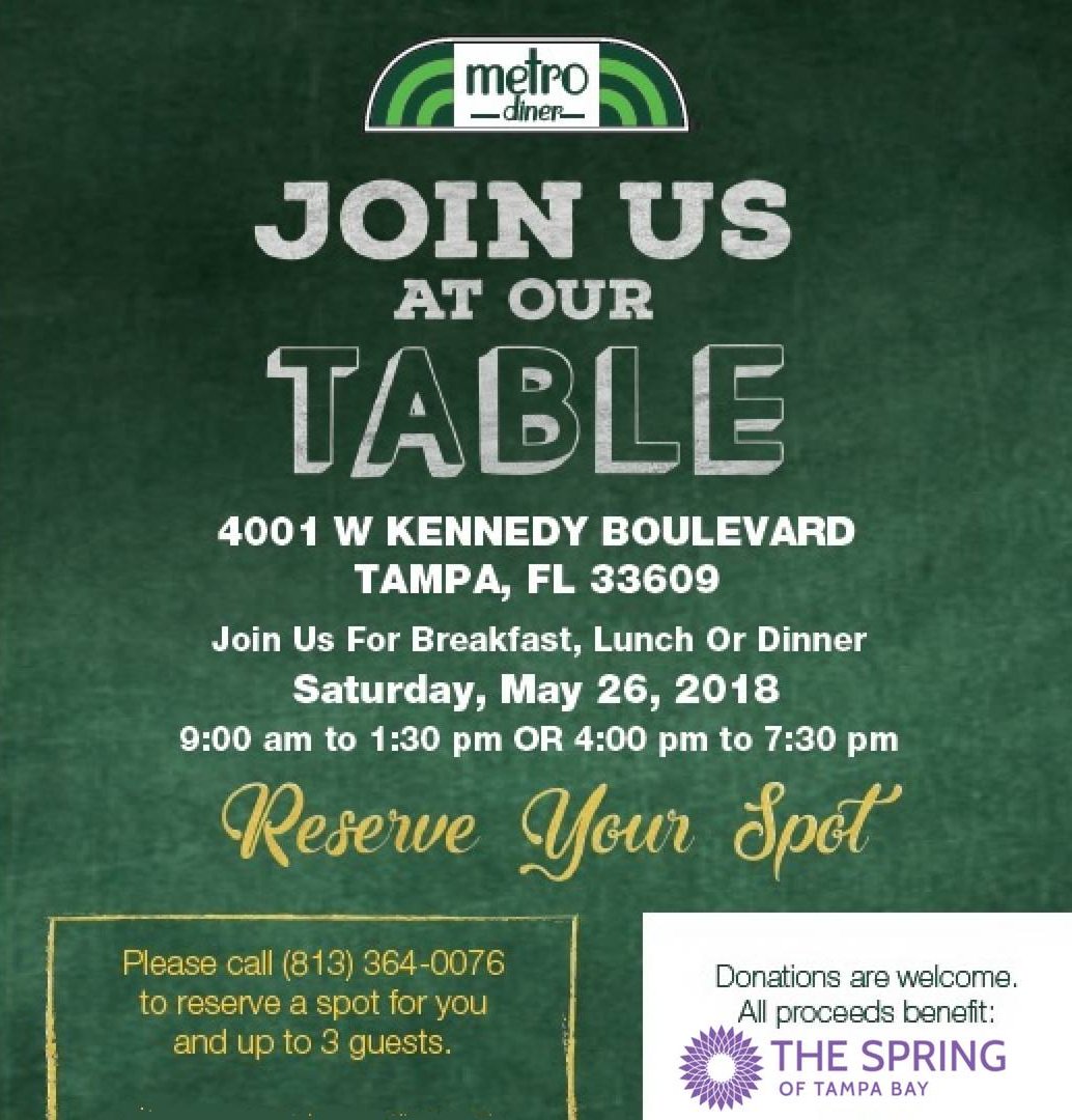 Our modern renovation of the retail center at 4001 W. Kennedy Blvd is nearing completion &amp; tenants are starting to move in! Metro Diner will hold a pre-opening event benefiting <a href="/TheSpringTB/">The Spring</a> on May 26th. More details here: facebook.com/bdgllp/posts/1…