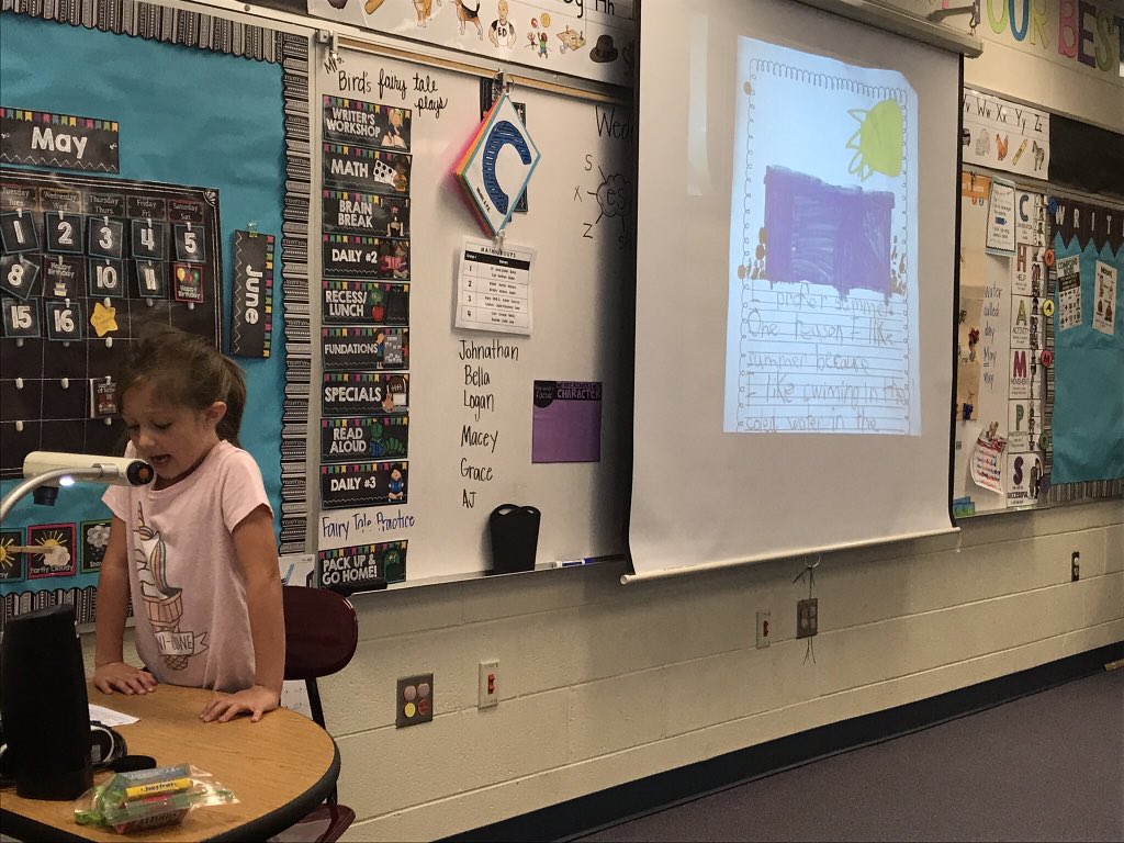 LearnwAnklam's tweet photo. Sharing our opinion writing! #KME302 #KANELANDPRIDE https://t.co/jLc38bJPwh
