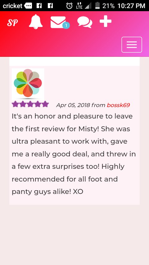 Magicmisty1's tweet photo. Few of my Reviews! Shipments going out today and tomorrow! Check out my special! Comes with Polaroids and free gift! #pantysniffer #pantyoftheday #Kinky #Taboo #Mistymagic86 #pantyhose #nylonfetish https://t.co/pWRRsonUQ2