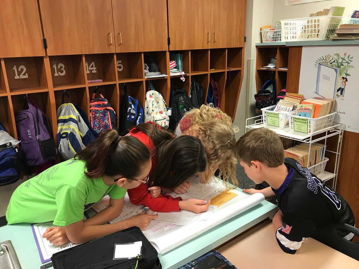 reddingschool's tweet photo. 5th grade students have thoroughly enjoyed their Escape Room activity in Mrs. Musgrave's ELA class today. #ReddingRocks #StingersUp #Soaring2Excellence https://t.co/rgZ0h3tcRn