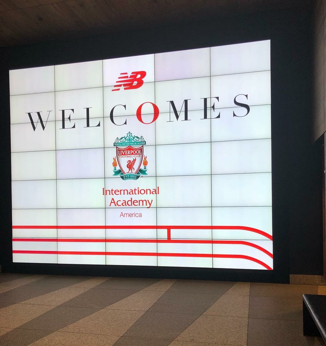 LFCIANJSR's tweet photo. Liverpool FCIA New Jersey as arrived at the New Balance head quarters for the commercial conference https://t.co/dG4NkgCEe8