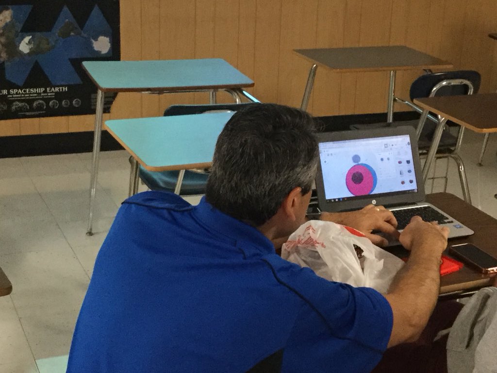 NAHS_History's tweet photo. Designing and printing 3D rockets following our lesson on the Cold War, NASA, and the Space Race. Thanks for you help @Al_Gomez_M #futurerocketscientists https://t.co/Y6w3wtpz1A