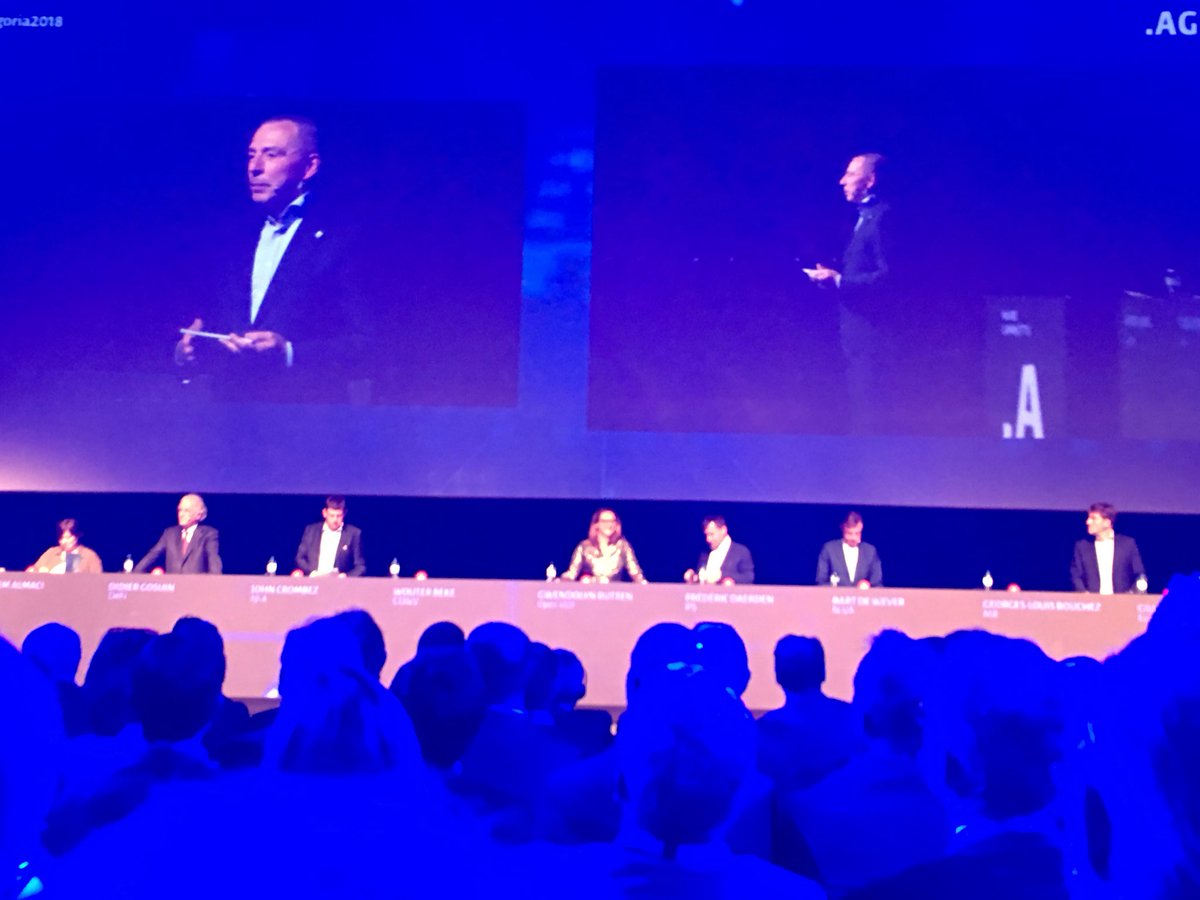 Ze zijn er klaar voor, alle 10... eh 7 😉 #Agoria2018