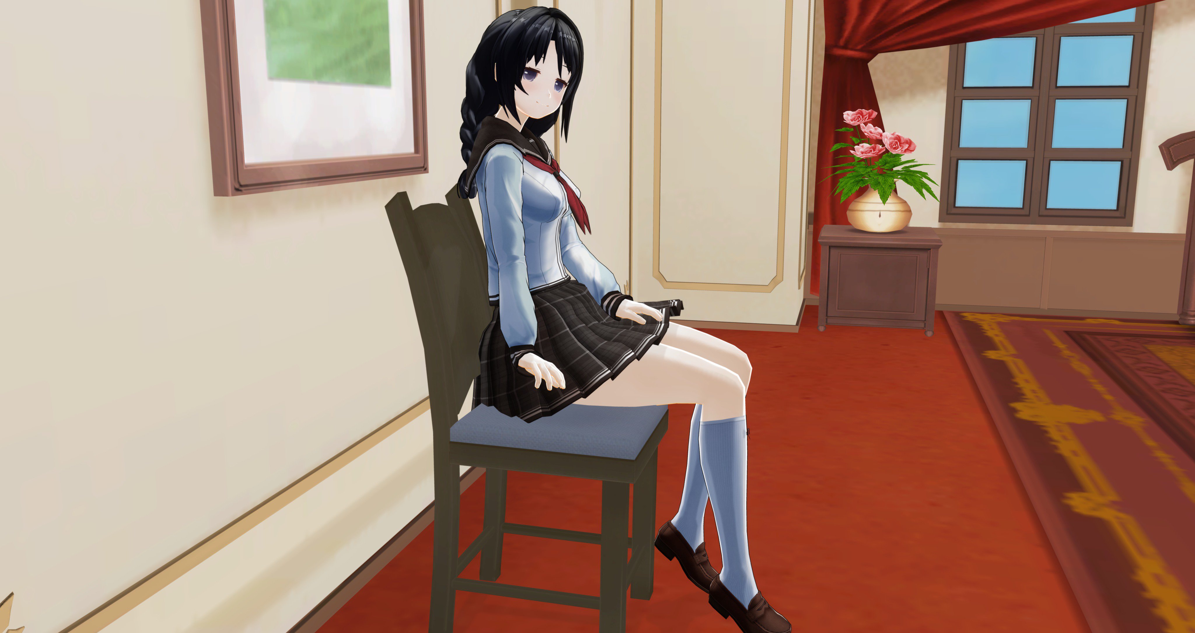 からす お嬢様縛り再び お借りしたワンピmodを使って よりオリジナルに近づけた T Co Vuewy4cr8b Twitter