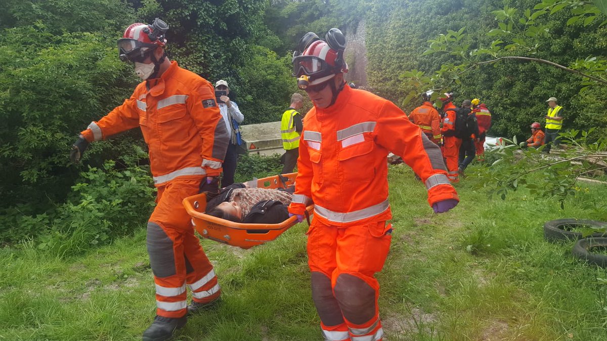 HantsIOW_USAR's tweet photo. Some of the rescue scenarios carried out so far #SimEx2018 #MockApoc plays out. Working through the last 36 hours and on for the next 36 at least. #notjustfires @UK_ISAR_TEAM @Hants_fire #oneteam #prepared #techsearch https://t.co/C2hJiQdzXq