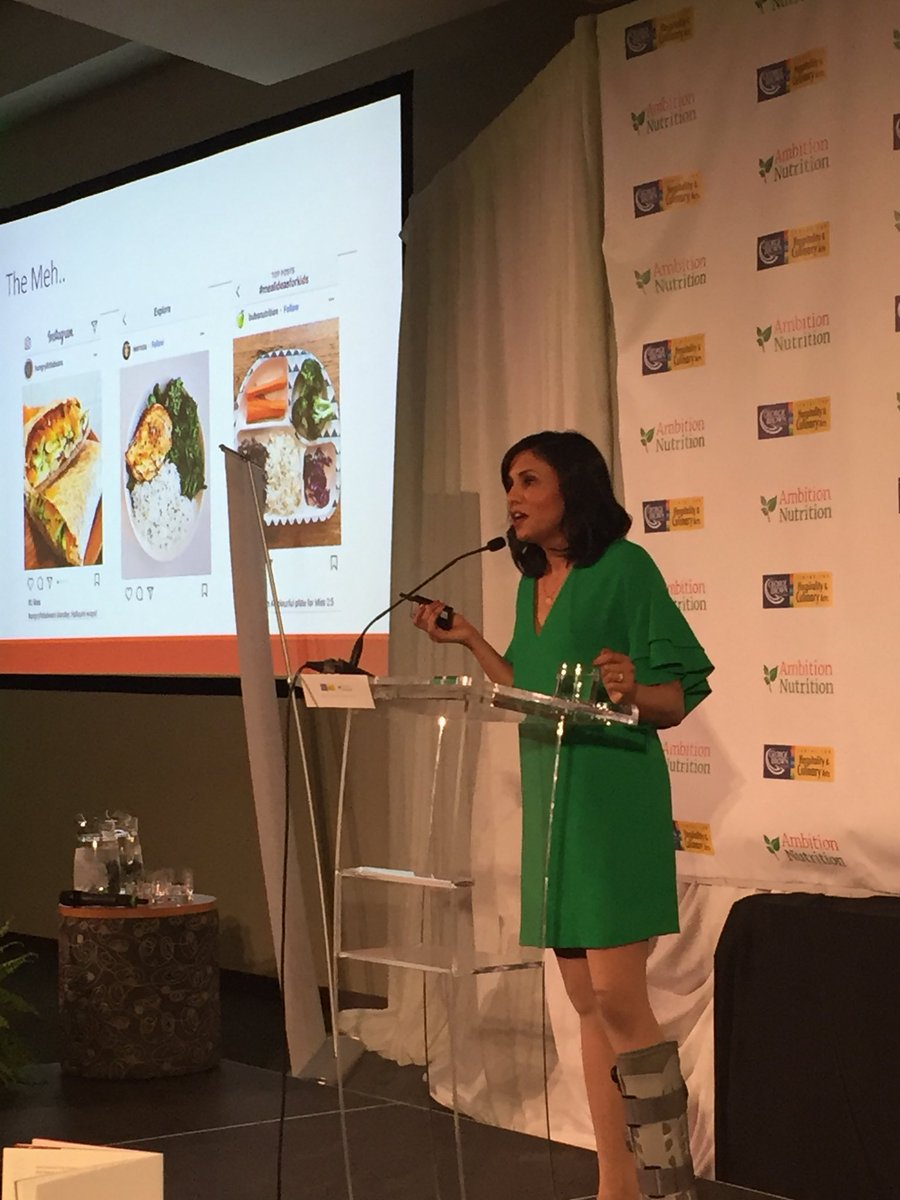 SharonBooy's tweet photo. @vibrantnish1 making nutrition relatable! #GBCANS https://t.co/BQYJM5cvta