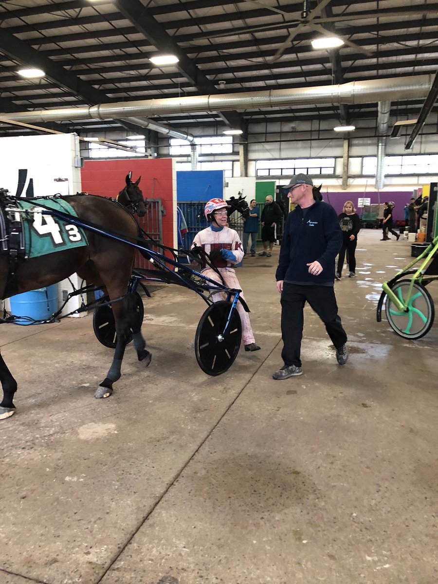 DownsAtMSP's tweet photo. Happy to see Matt Kakaley back in the bike at Qualifiers Wed. morning. “I’m ready to go!  I can’t wait”, he said. And either can we!!!  👍🐴#HarnessRacing @USTrotting @HarnessRacingFZ @DRFHarness @ThePHHA @MKakaley @talexstable https://t.co/NpBM4dTQJO