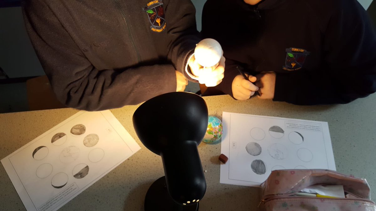 curragh_cc's tweet photo. Our first years doing some inquiry learning into the earth, sun and moon #sunmoonearth #space @KWETB @JctScience @curragh_pps https://t.co/JpTJ2BuC7t