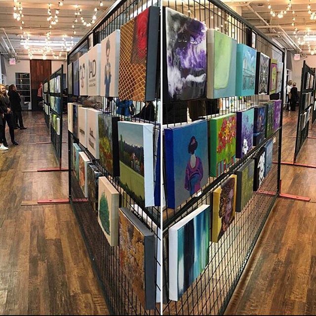 BraidStGallery's tweet photo. So you want to be an art collector lifehack:  Remember that interesting looking art can be found just about anywhere, not only at the museums or galleries. Think garage sales, thrift stores, and local artist incubators like us! | 📸: Art from our IAD … https://t.co/bZrgq9qz0j https://t.co/aAjVFgP3RA