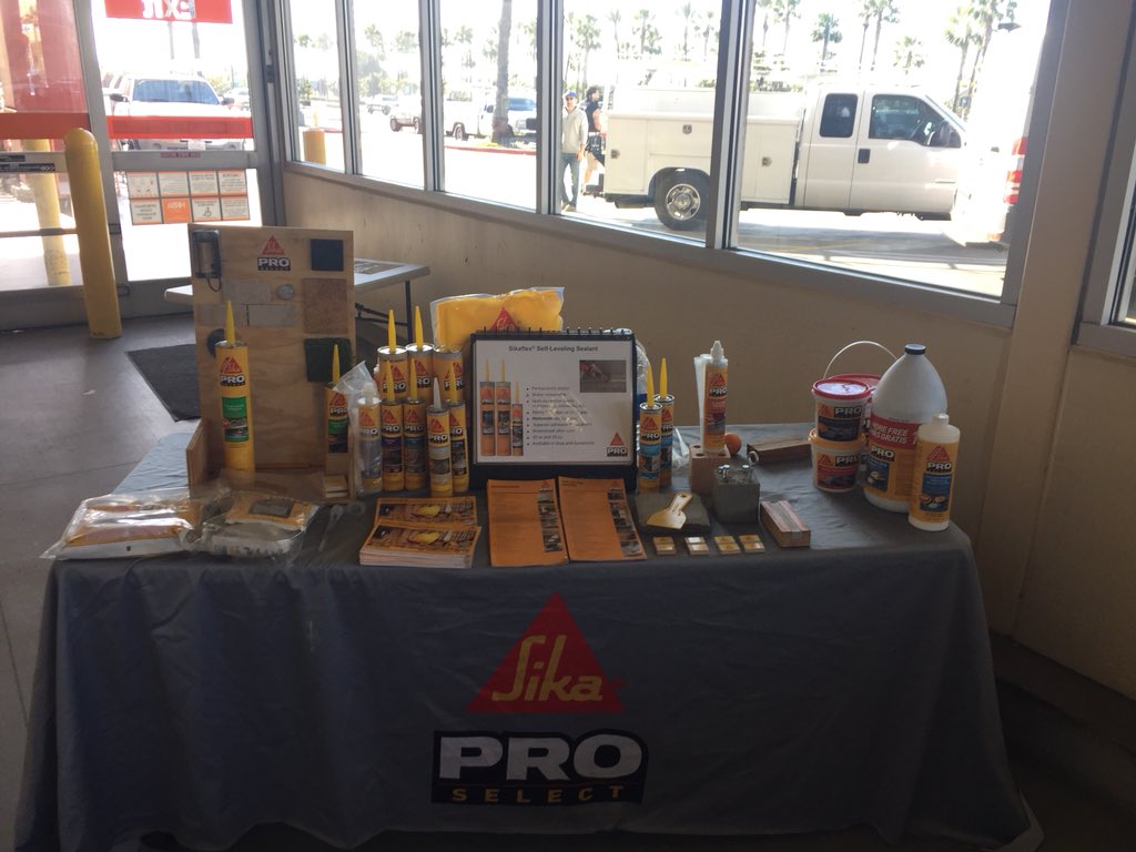 DCarlitozzz13's tweet photo. Here at the Upland Home Depot #1083 Pro Event. Come and join and learn about Sika and our latest product Rapid Patch !!!.@Sika_USA @NikkiJ6875 https://t.co/EvIYFojTA0