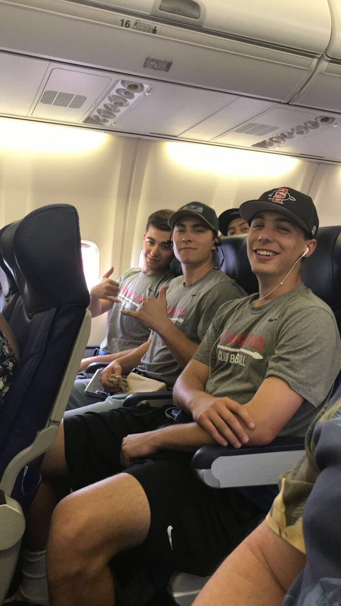 SDSUClubBall's tweet image. Next Stop➡️Kansas. Thanks for the ride @SouthwestAir ! #NCBADIIWS  #rolltecs @The_NCBA