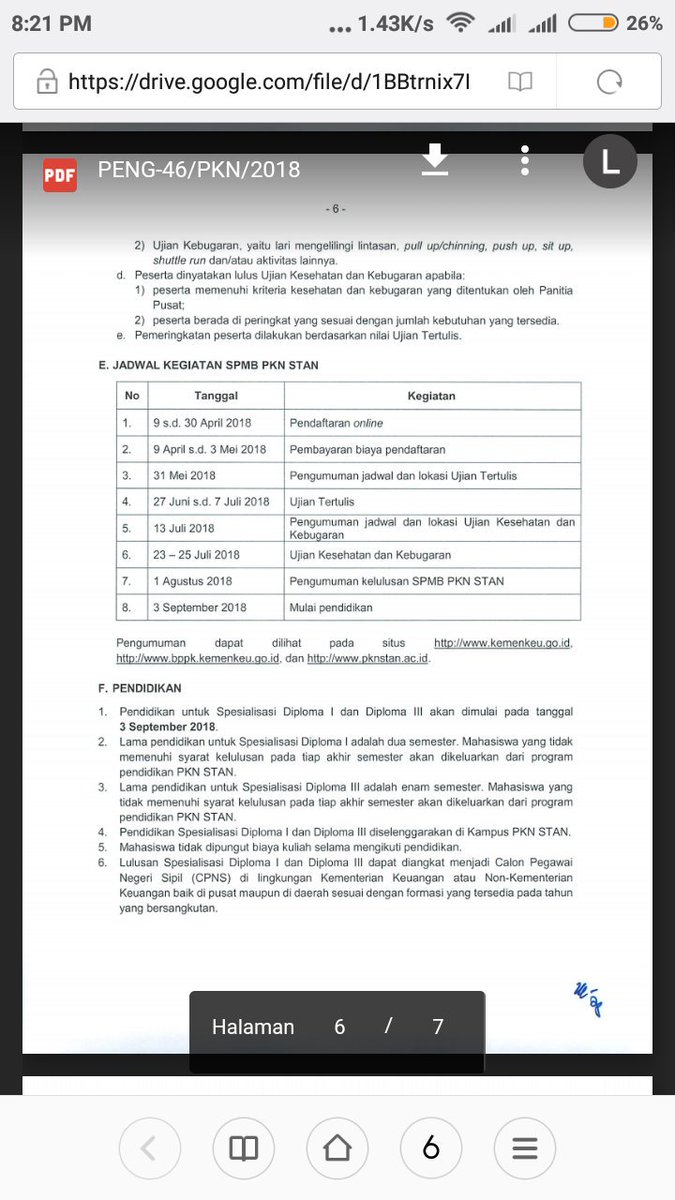 Lin87071693's tweet photo. Min lokasi untuk tes pkn stan dimana yahh? Dan  apakah tanggal nya nanti dimulai dr tanggal 27 juni-7 Juli?  Tidak ada perubahan?  Mohon jawaban nya @pknstanid   #SPMBPKNSTAN https://t.co/WQHPby0IHB