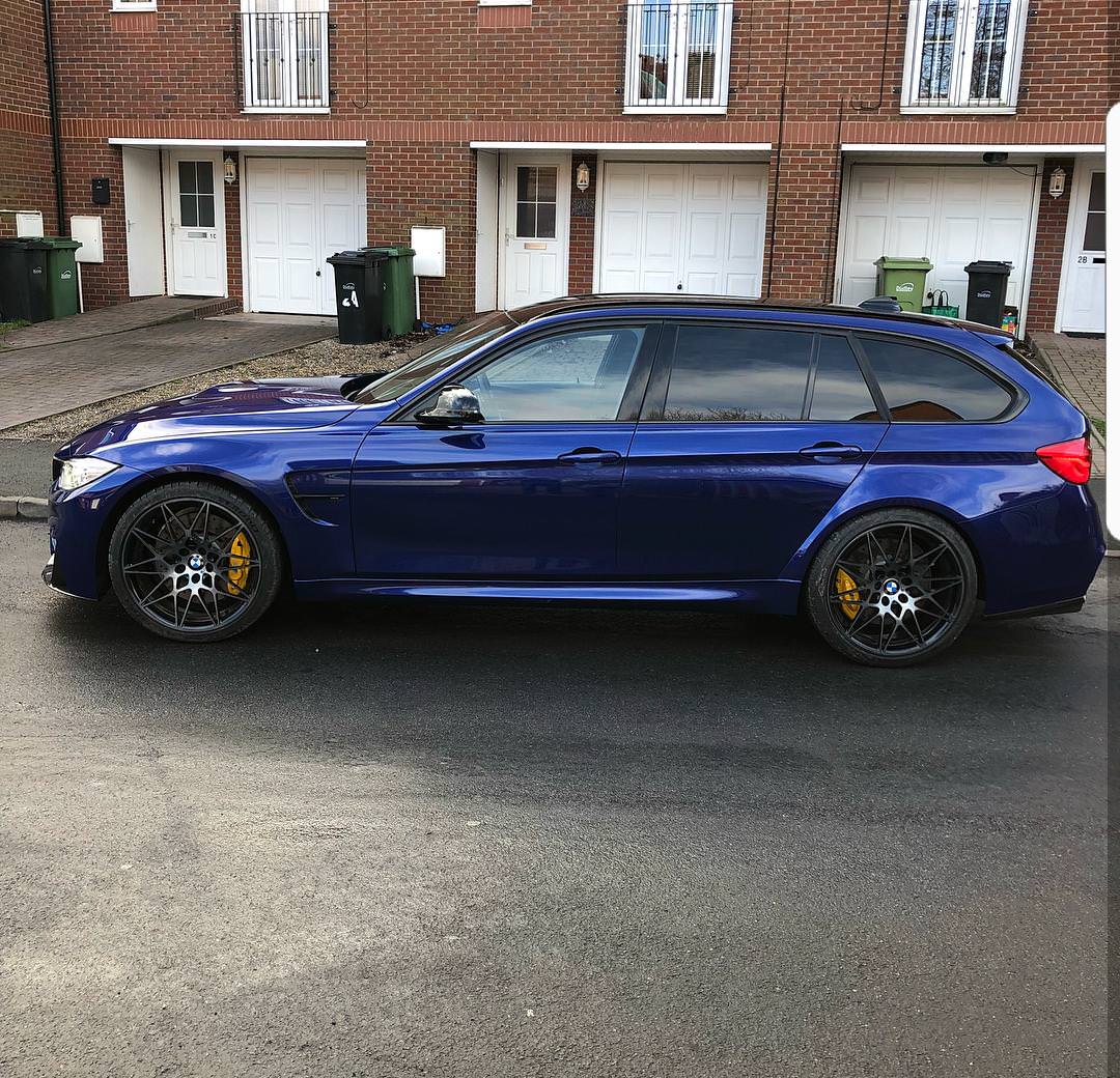 BMWmistress's tweet photo. Your eyes are not playing tricks on you. This is indeed an F81 M3! 1 of 1! Check it out at https://t.co/Ba6XO1TZvS @BMW #BMWM3 #CustomBMW https://t.co/JHyoTlCuww
